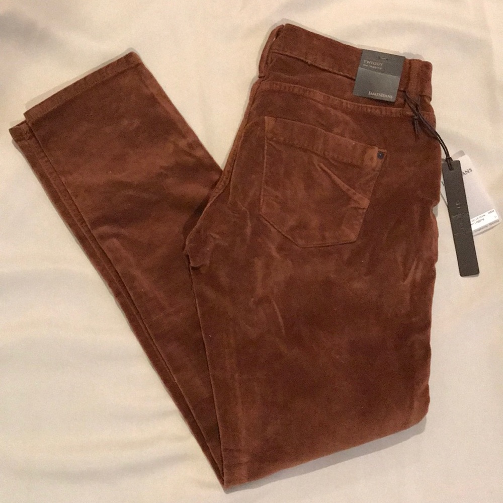 James Jeans Velveteen Amber Leggings Size 31